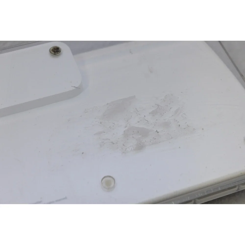 Apple Keyboard Computer OS X A1048 White Clear USB Wired Numeric Good